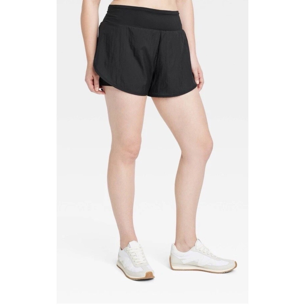 All in Motion Women's Size XXL High Rise 2 in 1 Run Shorts 3"‎